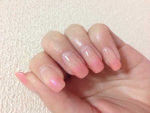 グラデーションネイル