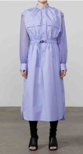 GROSGRAIN SHIRT DRESS